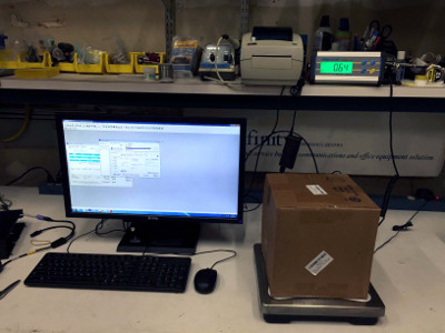 CPWplus Scale Connected to Computer